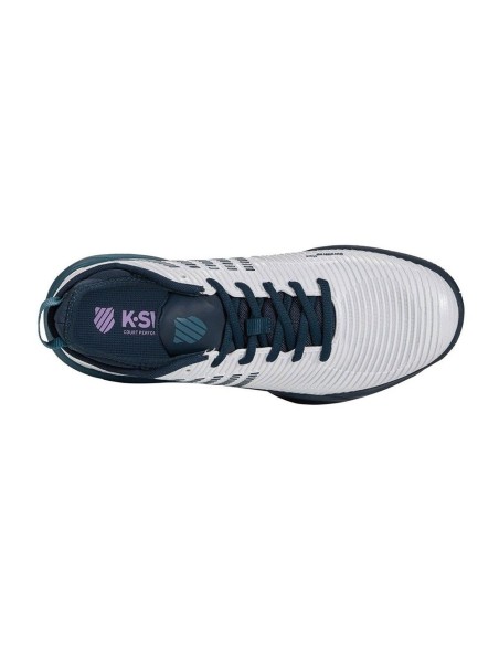 Kswiss Hypercourt Supreme Blanco Azul | Ofertas de pádel